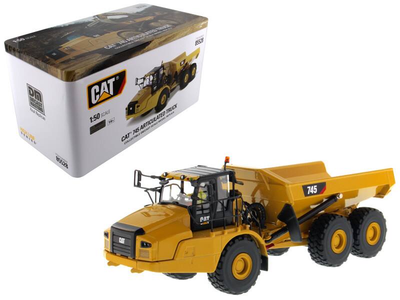 1:50 SCALE  
CAT 745 ARTICULATED TRUCK  
14+  
ARTICULATED  
MOBILE  
DECAST CAT  
COLLECTOR  
85528