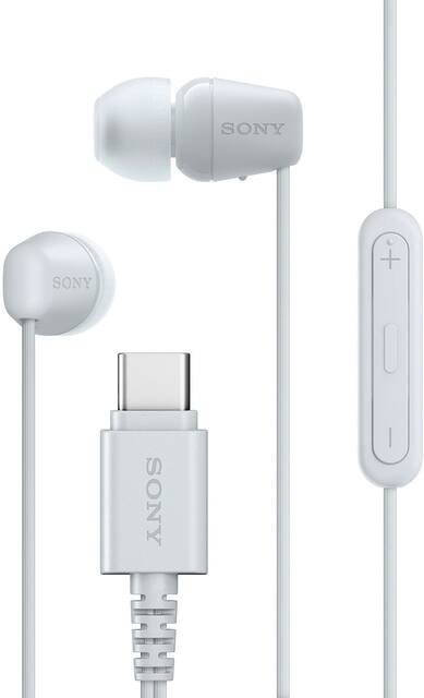Sony - USB-C Wired In-ear Headphones - White