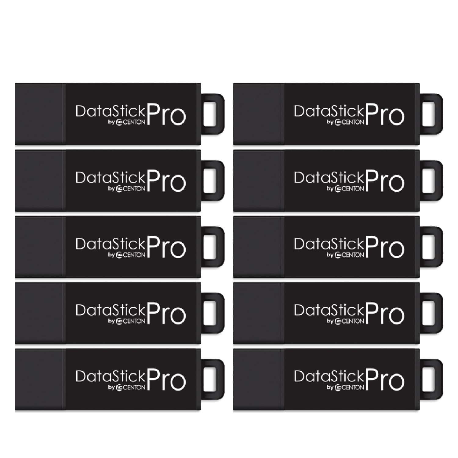 Centon - ValuePack USB 3.0 Datastick Pro (10 Pack) - Black