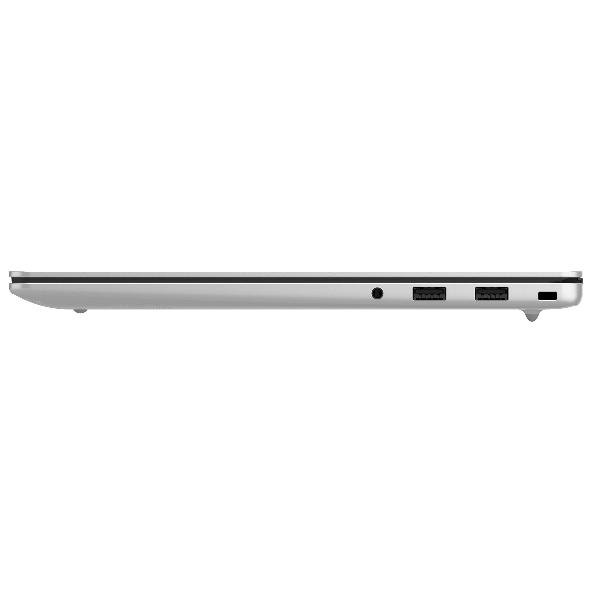 Alt View 16. LG - gram Book 14" 2K Touchscreen Laptop - Intel Core 5 Series 3 2026  - 8GB Memory - 256GB SSD - Silver.
