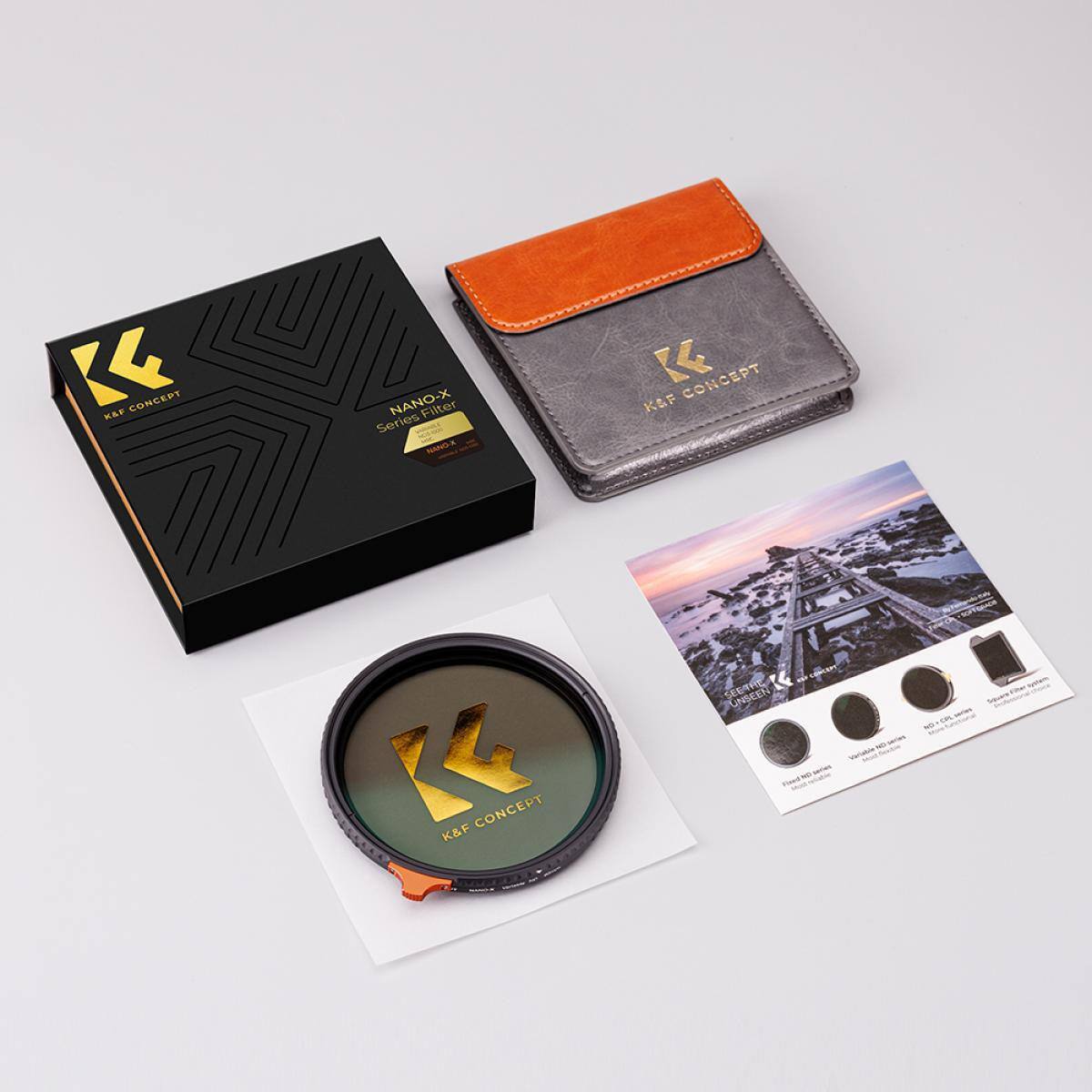 K&F CONCEPT NANO-X Filter Series

K&F CONCEPT

K&F CONCEPT SEEARE UNSEER™

K&F CONCEPT