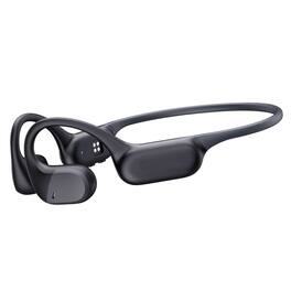 PRIMEPLUS - X31 Open Ear Air Conduction Headphones Bluetooth 6.0 with 8GB MP3 Memory, IPX7 Waterproof Sports Running Headset - Black