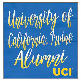 Jardine - UC Irvine Anteaters 10" x 10" Alumni Plaque - Navy