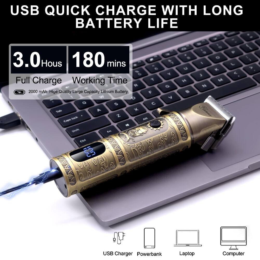USB QUICK CHARGE WITH LONG BATTERY LIFE

3.0 Hours
180 mins
Full Charge Working Time

2000 mAh High Quality Large Capacity Lithium Battery

USB Charger Powerbank
Laptop
Computer