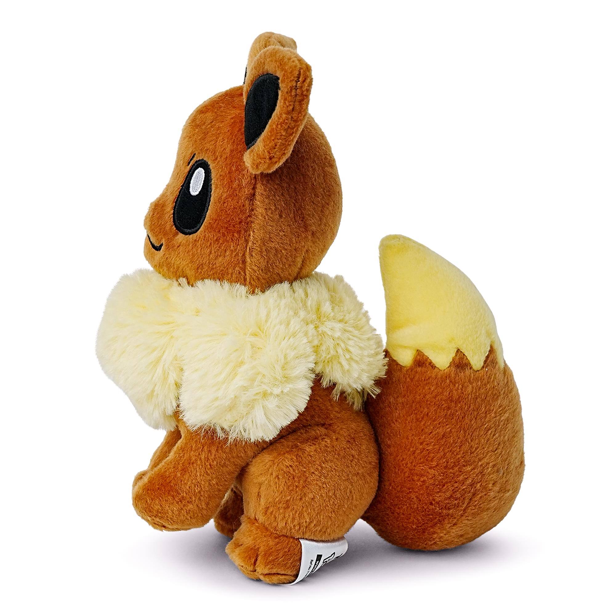 Alt View 10. Pokémon - Pokemon 8 Inch Collector Plush | Eevee (Open Eyes) - Multi-Colored.