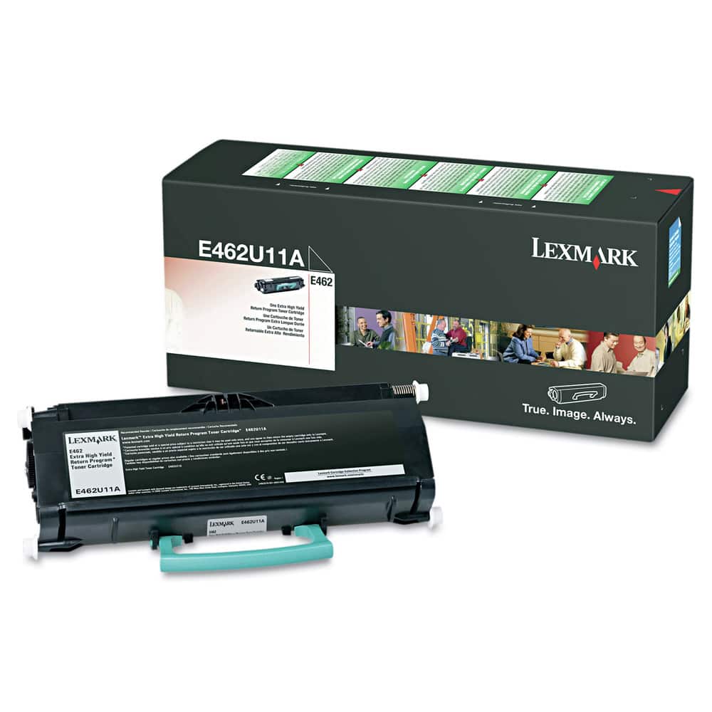 Lexmark - E462U11A Return Program 18,000 Page Yield Extra High-Yield Toner - Black