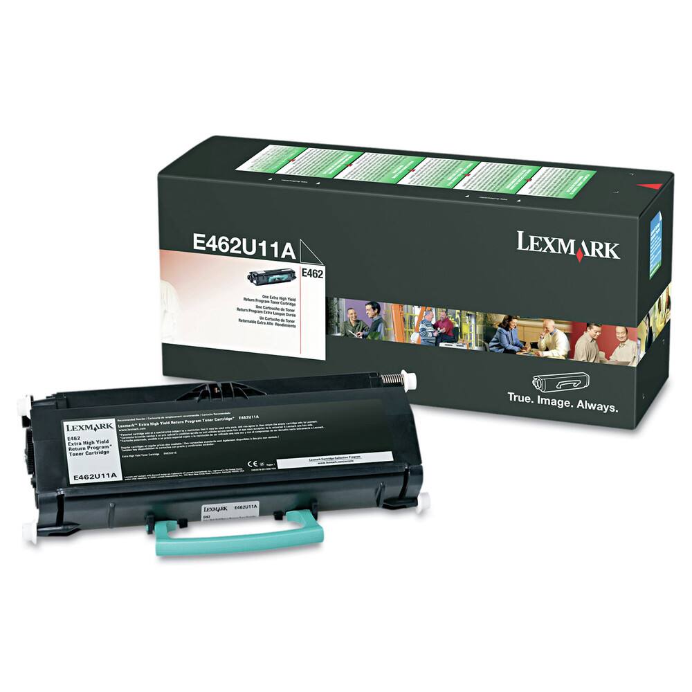 E462U11A  
E462  
LEXMARK  
True. Image. Always.  
E462 High Yield  
Return Program  
Toner Cartridge  
E462U11A  
LEXMARK