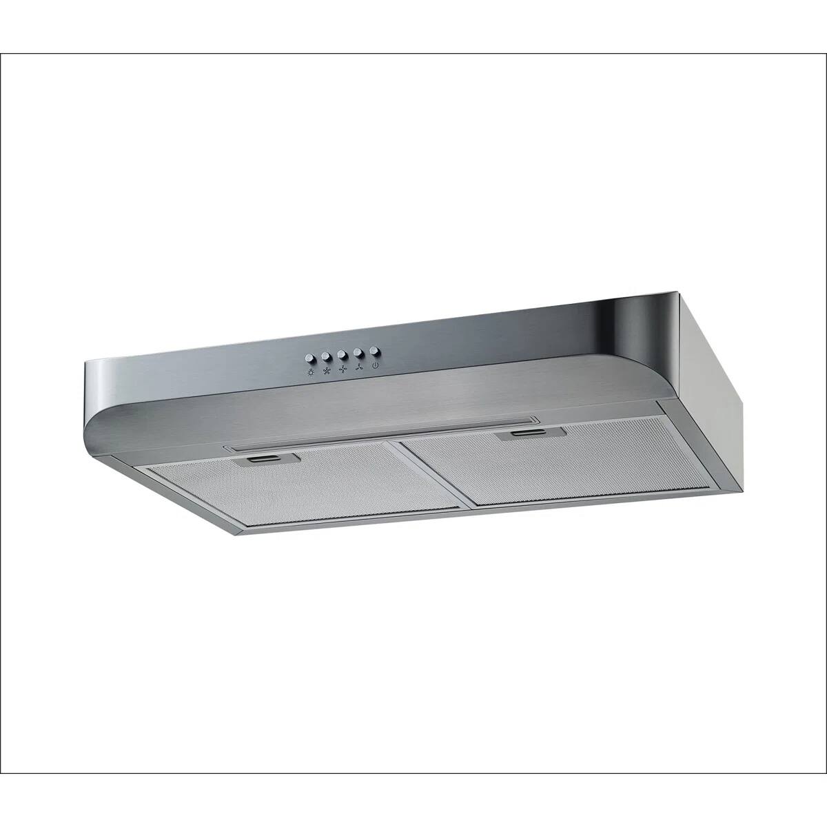 Left. Winflo - Winflo 30 inch Convertible 330-CFM Stainless steel Under Cabinet Range Hood - Stainless Steel.