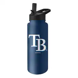 Logo Brands - Tampa Bay Rays 34oz. Quencher Bottle - Multicolor