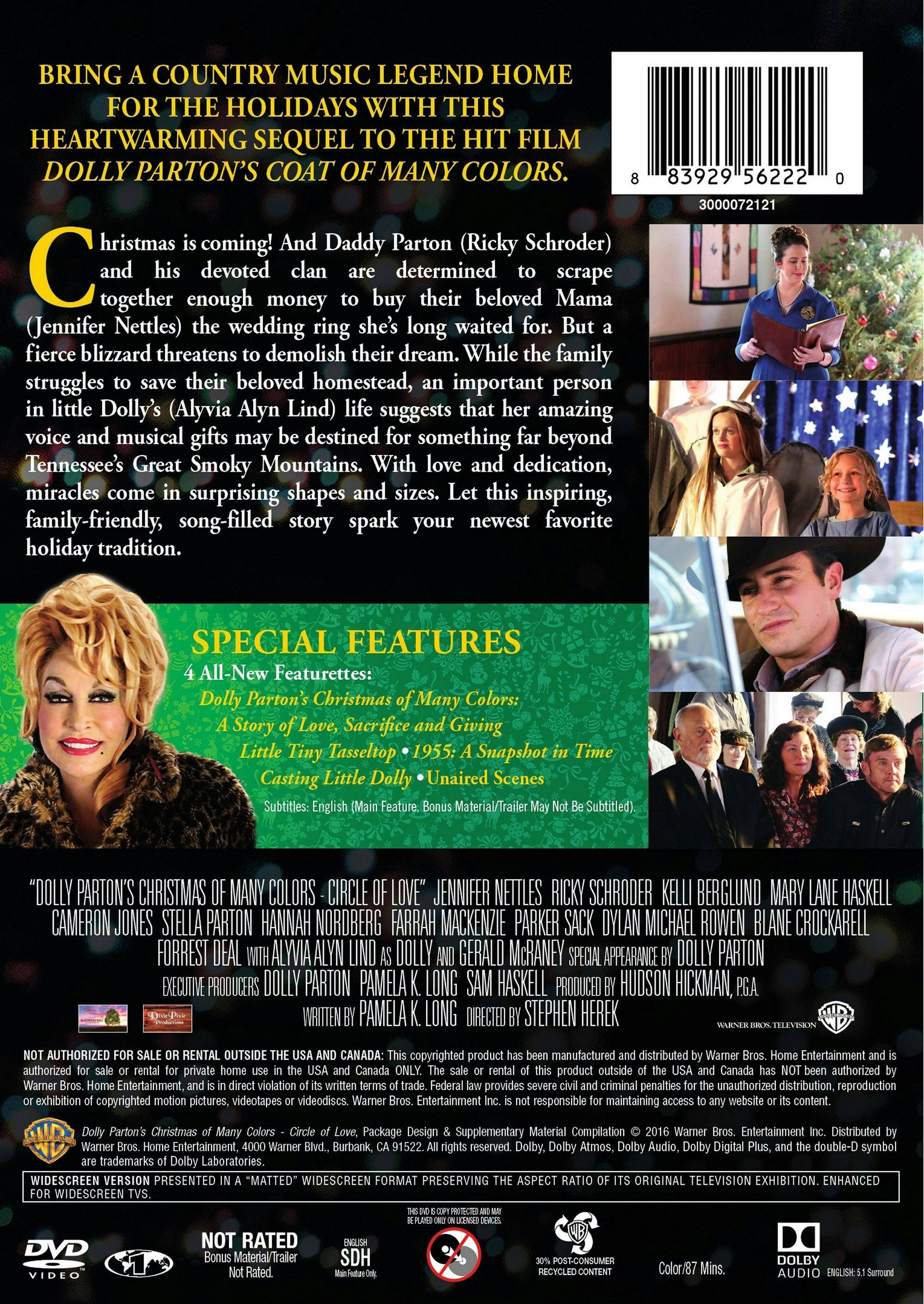 Angle. Dolly Parton's Christmas of Many Colors - Circle of Love [DVD].