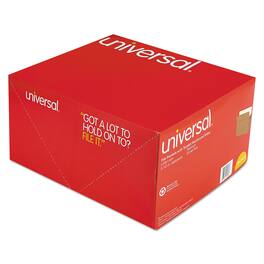 Universal - Redrope Expanding File Pockets, 3.5" Expansion, Letter Size, Redrope, 25/box