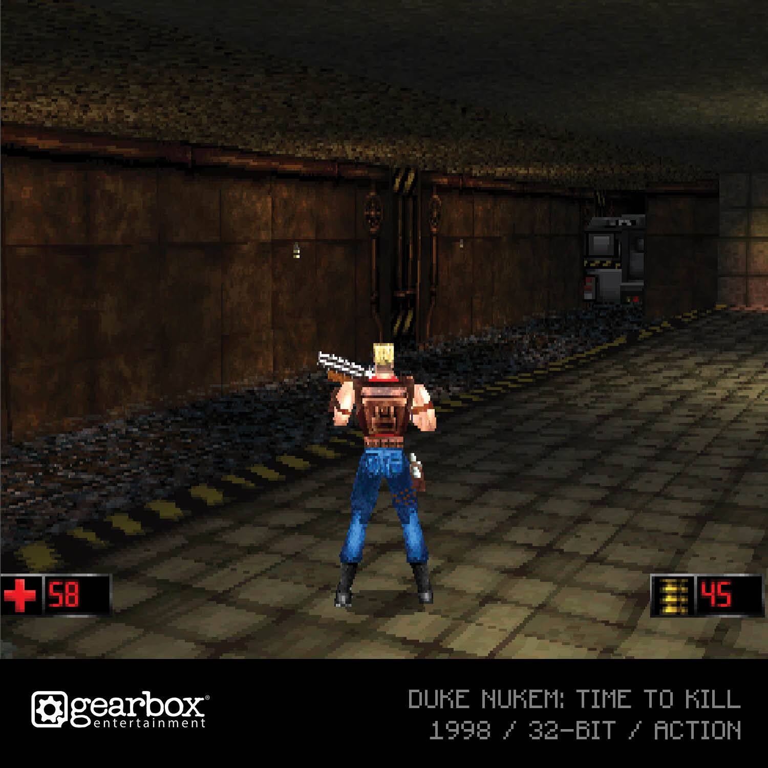 + 58 45 gearbox entertainment DUKE NUKEM: TIME TO KILL 1998 / 32-BIT / ACTION