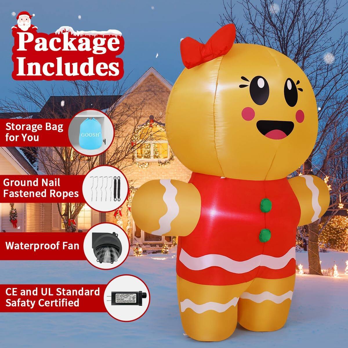 Package Includes

- Storage Bag for You
- Ground Nail Fastened Ropes
- Waterproof Fan
- CE and UL Standard Safety Certified