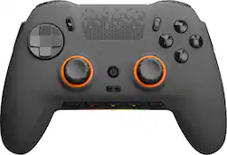SCUF - ENVISION PRO v2 Wireless Gaming Controller for PC with Anti-Drift Thumbsticks - Steel Gray - Front_Zoom