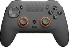 The text on the image reads: "X SCUF INPUT DEVICE."