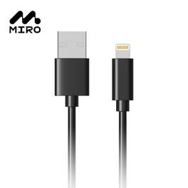 Miro - U2 Data Cables | Fast Charging for Apple & Type - C Devices | MFi & Smart Chip Protection - Black