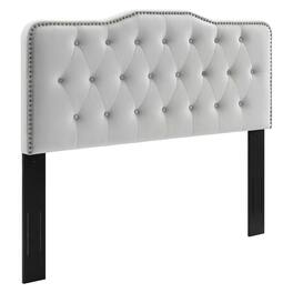 Sophia Tufted Performance Velvet King/California King Headboard by Modway - Gray