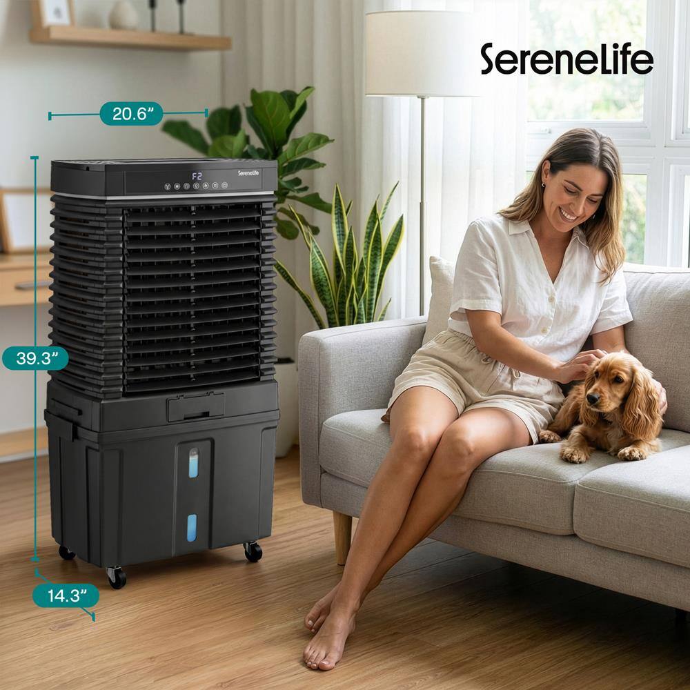 SereneLife 20.6" T F2 E. SereneLife 39.3" 14.3"