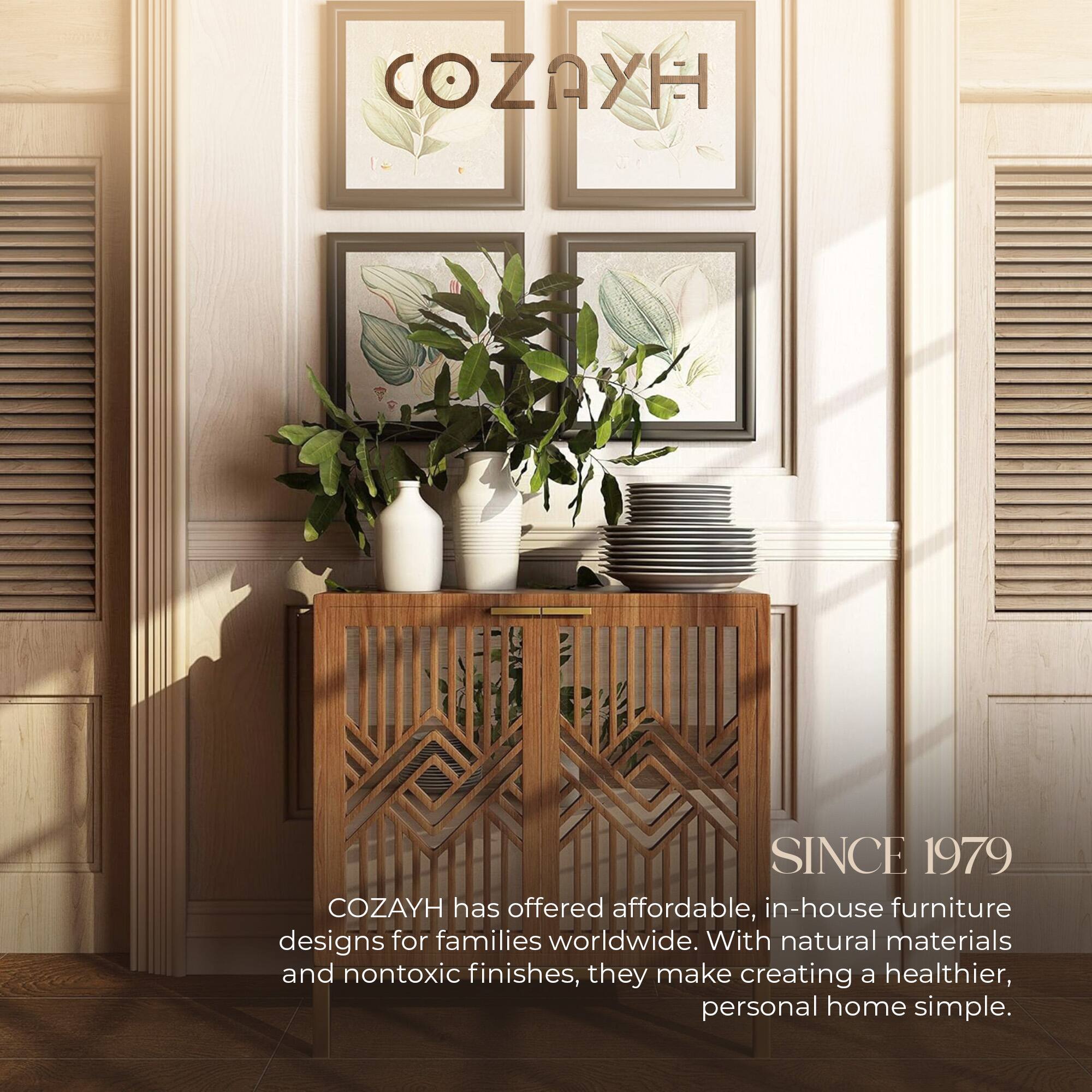 COZAYH SINCE 1979

COZAYH has offered affordable, in-house furniture designs for families worldwide. With natural materials and nontoxic finishes, they make creating a healthier, personal home simple.