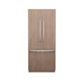 Bosch - Benchmark Series 36 in. Wide 20.1 Cu. Ft. French Door Bottom Freezer Built-in Smart Refrigerator - Custom Panel Ready