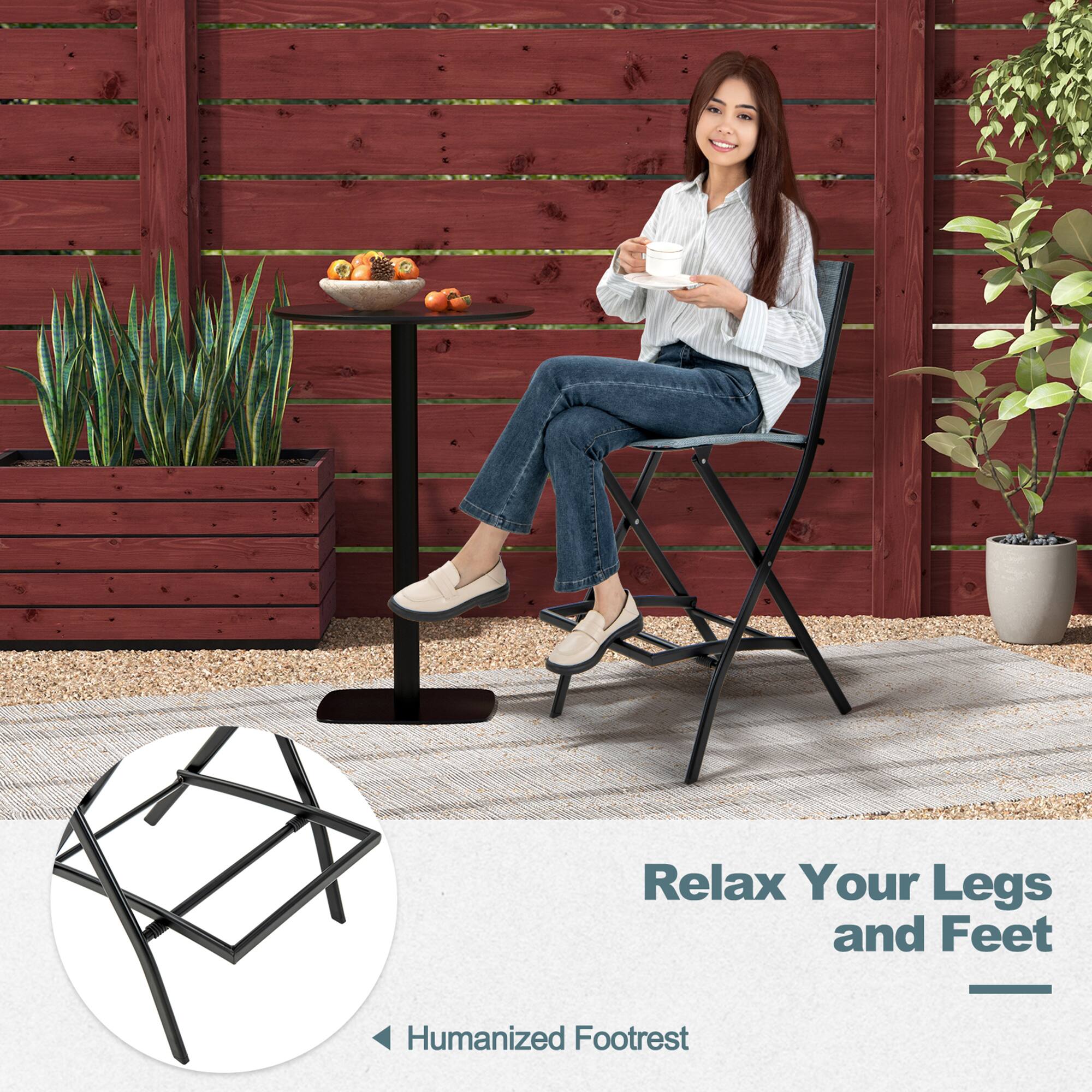 Relax Your Legs and Feet - Humanized Footrest