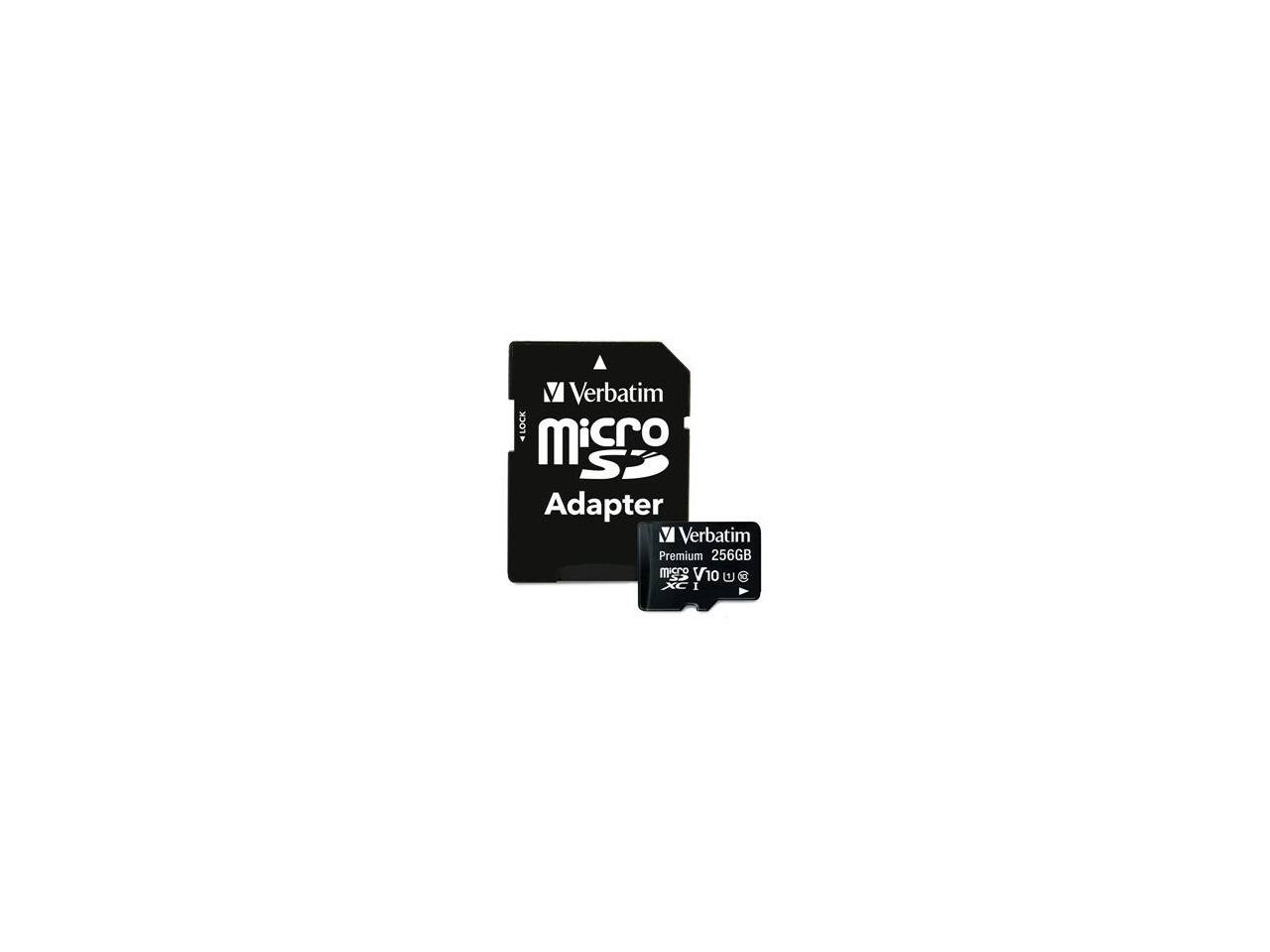 Verbatim microSD Adapter Verbatim Premium 256GB microSDXC V10