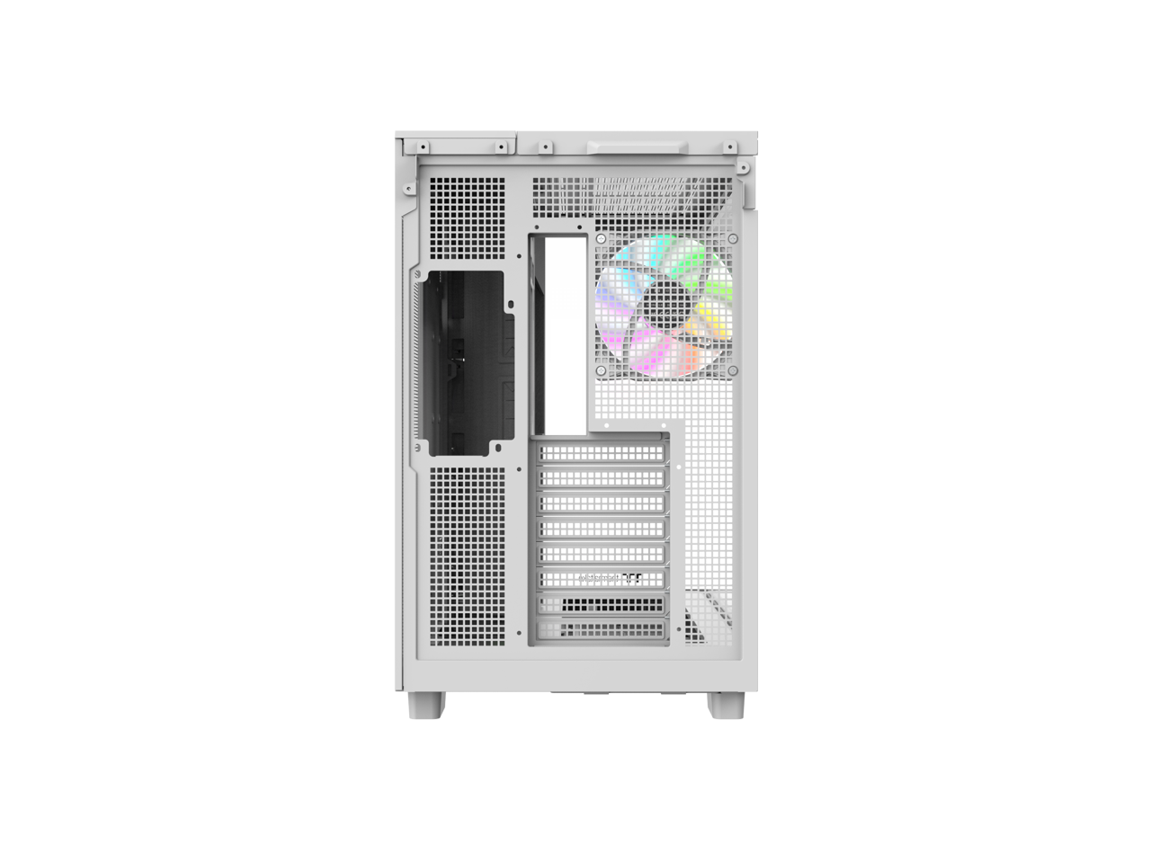 Alt View 5. Thermaltake - Thermaltake View 380 XL WS ARGB Mid Tower Chassis with Wood Trim, 4x ARGB Fans, 360mm Radiator, 420mm GPU Clearance - Black.