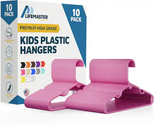 10 PACK LIFEMASTER Excite Your Everyday PREMIUM HIGH GRADE 10 PACK SMART SHOULDER GROOVES SLEEK DESIGN DURABLE CONSTRUCTION LIGHT WEIGHT DESIGN
