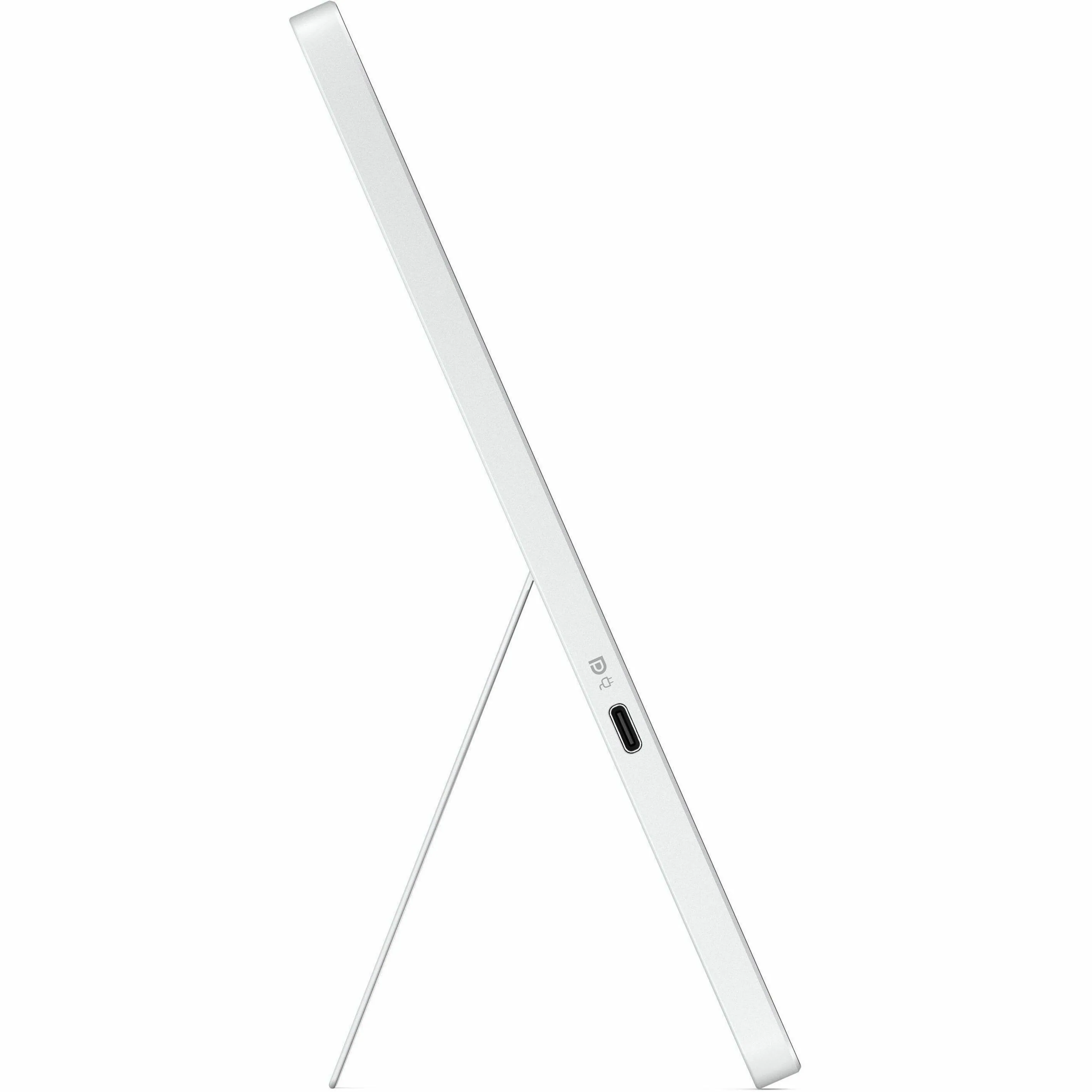 Alt View 13. HP - 14.3" IPS LED 75Hz Monitor (USB) - Silver.