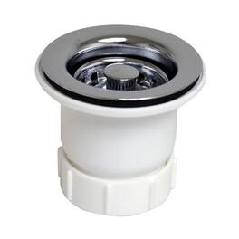 Whitehaus - 2" Basket strainer - Silver