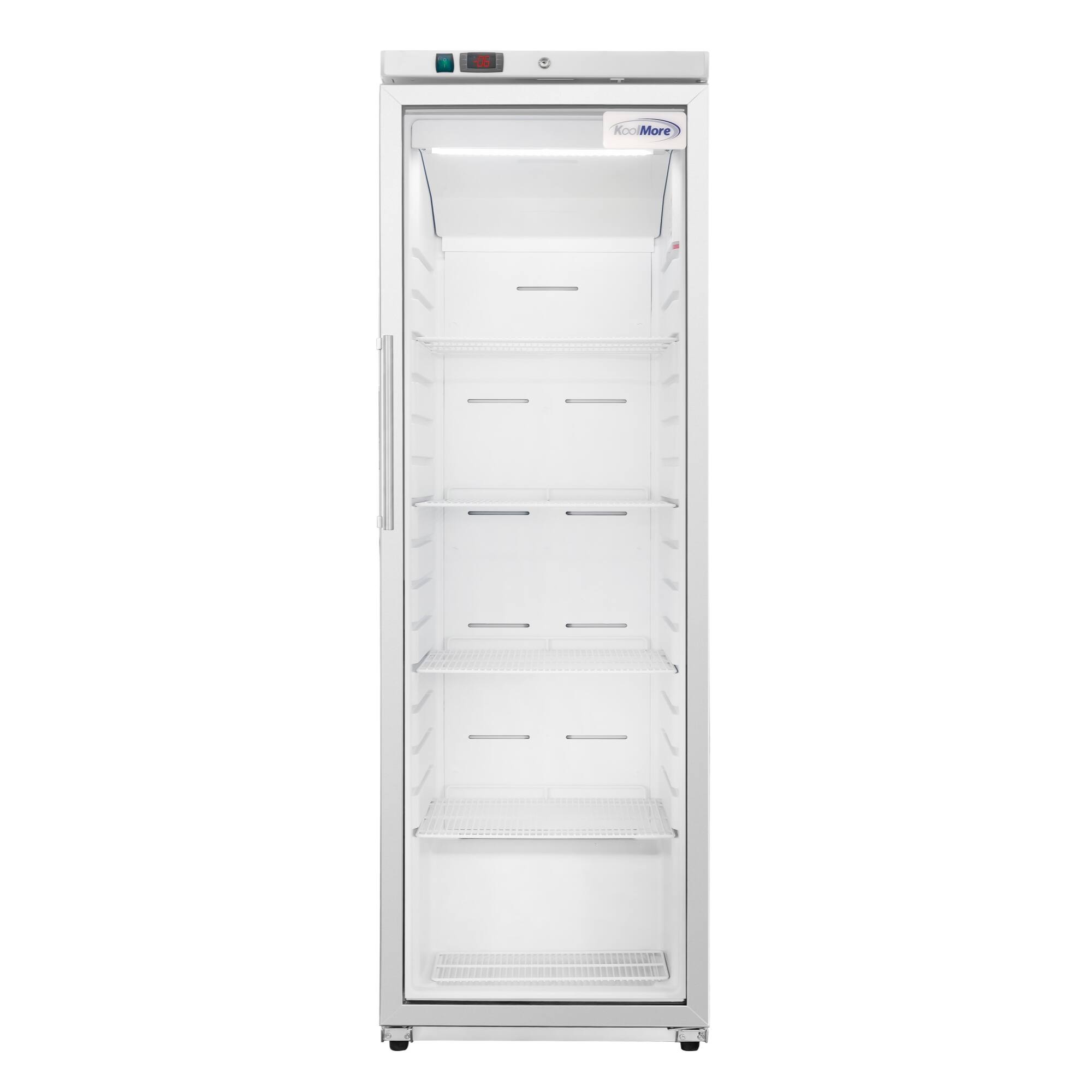 Koolmore 24 in. 12 cu. ft. Commercial Auto Defrost Glass Door