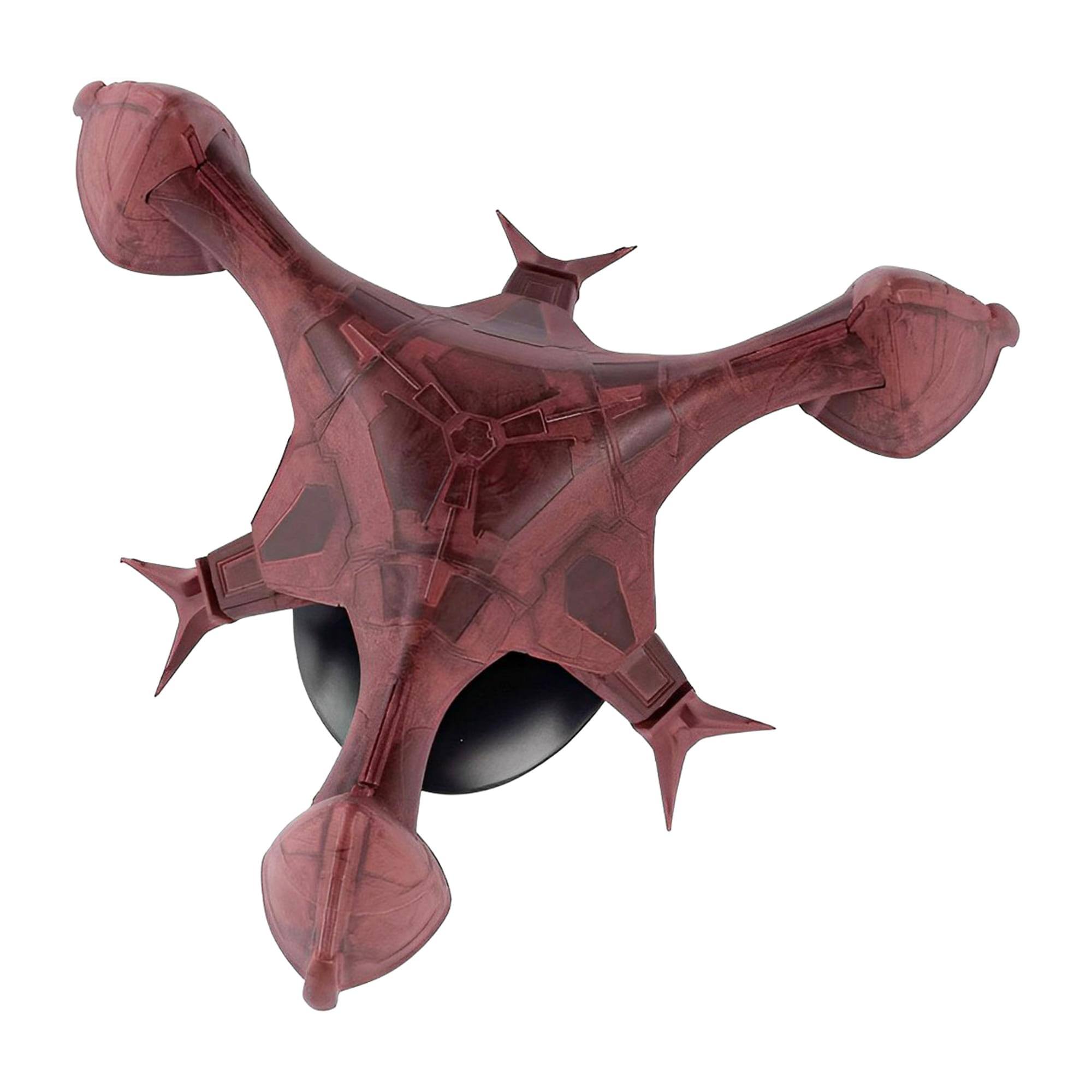 Alt View 3. Eaglemoss - Eaglemoss Star Trek Ship Replica | Vulcan Lander (The TPlana Hath) - Red.
