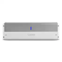 DS18 Audio - NXL-M 6-Channel Class D Car Amplifier with Marine Rating, 6 x 150W RMS at 4 Ohm - White/Silver