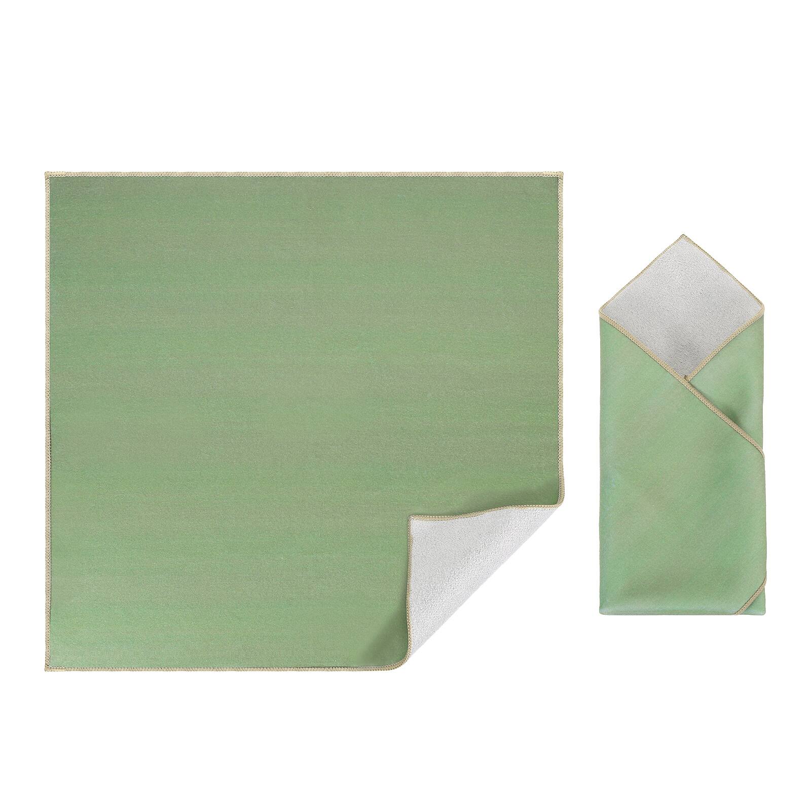 Front. Unique Bargains - 14" x 14" Camera Protective Wrap, Magic Self-Adhesive Cloth Anti-scratch Lens Pouches for Camera Lens DSLR Phone Laptop - Green.