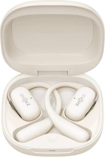 Shokz OpenFit 2 Open Ear True Wireless Earbuds Beige - Best Buy Shokz OpenFit 2 Open Ear True Wireless Earbuds Beige - Best Buy