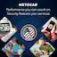 NETGEAR Nighthawk AX1800 Dual Band Wi Fi Router Black RAX9-100PAS ...
