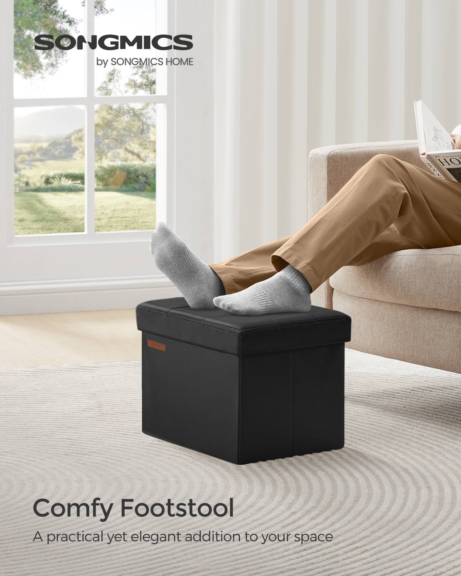 SONGMICS by SONGMICS HOME

Comfy Footstool
A practical yet elegant addition to your space