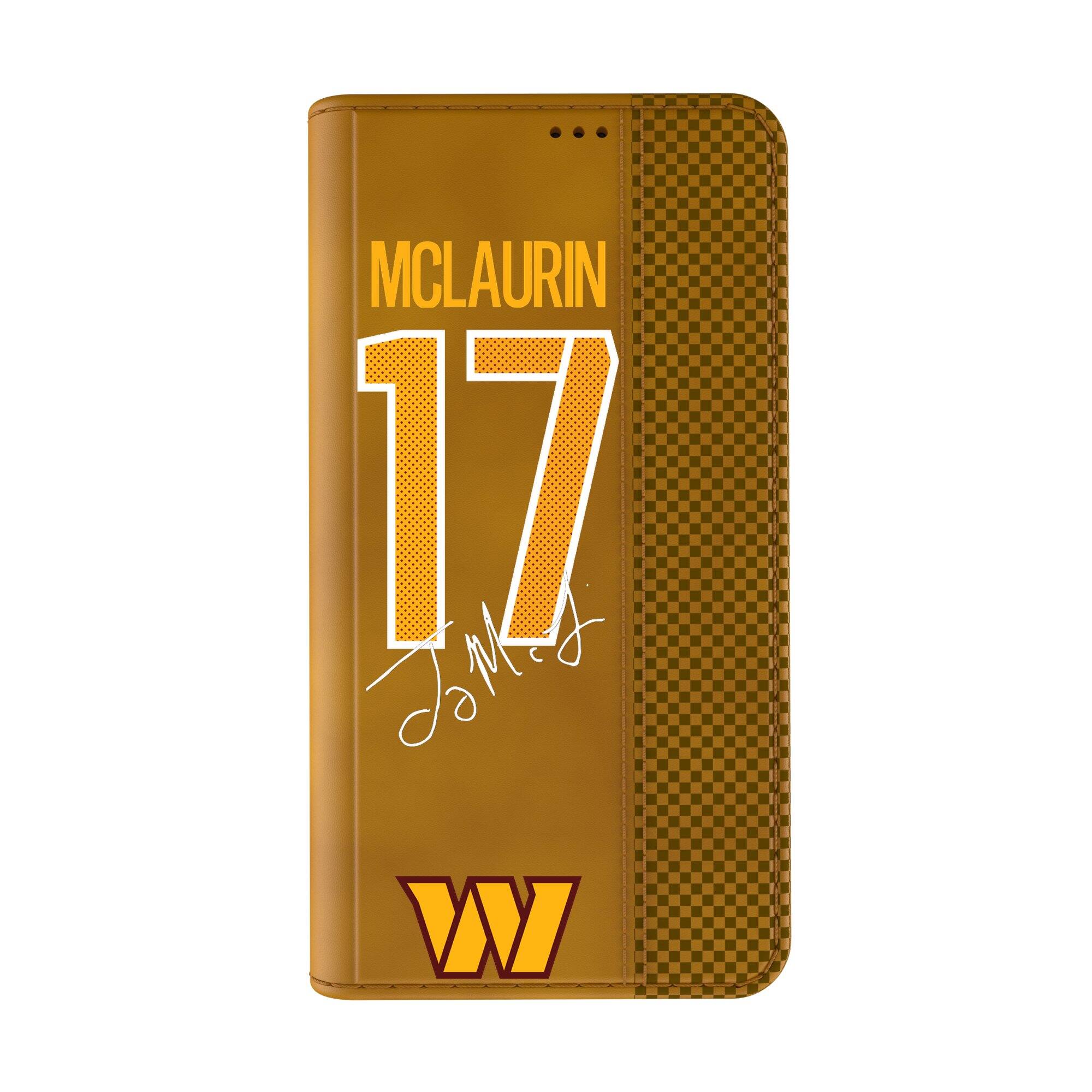Keyscaper NFL Terry McLaurin Washington Commanders Folio iPhone Case 16 ...