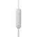 Alt View 2. Sony - Sony WI-C100 Wireless In-ear Headphones (White) - White.