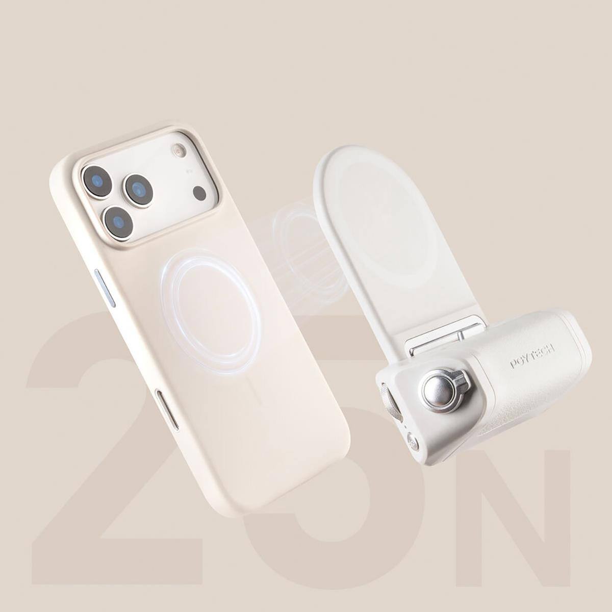 PGYTECH MagCam 2 Phone Grip Classic Black PGYTECH MagCam 2 Phone