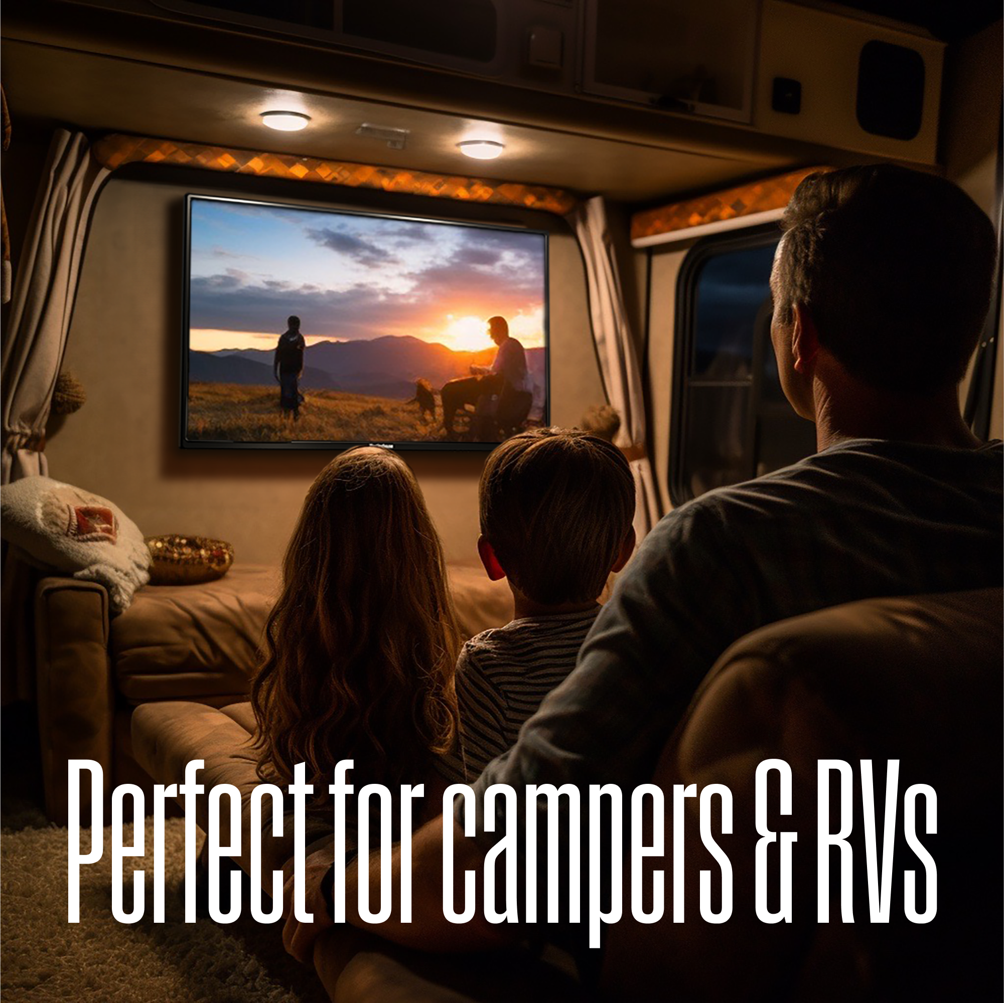 Perfect for campers & RVs