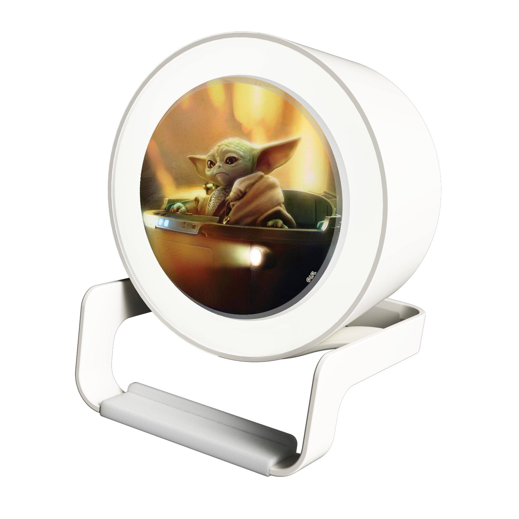 Keyscaper - Star Wars: The Mandalorian Portrait Night Light Charger and Bluetooth Speaker - Grogu