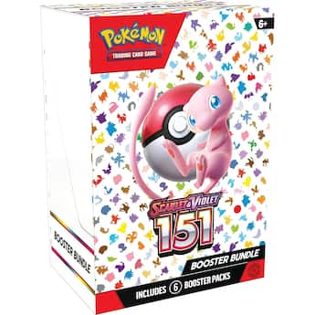 Pokémon Pokemon TCG: Scarlet & Violet 151 Booster Bundle - Best Buy Pokémon Pokemon TCG: Scarlet & Violet 151 Booster Bundle - Best Buy
