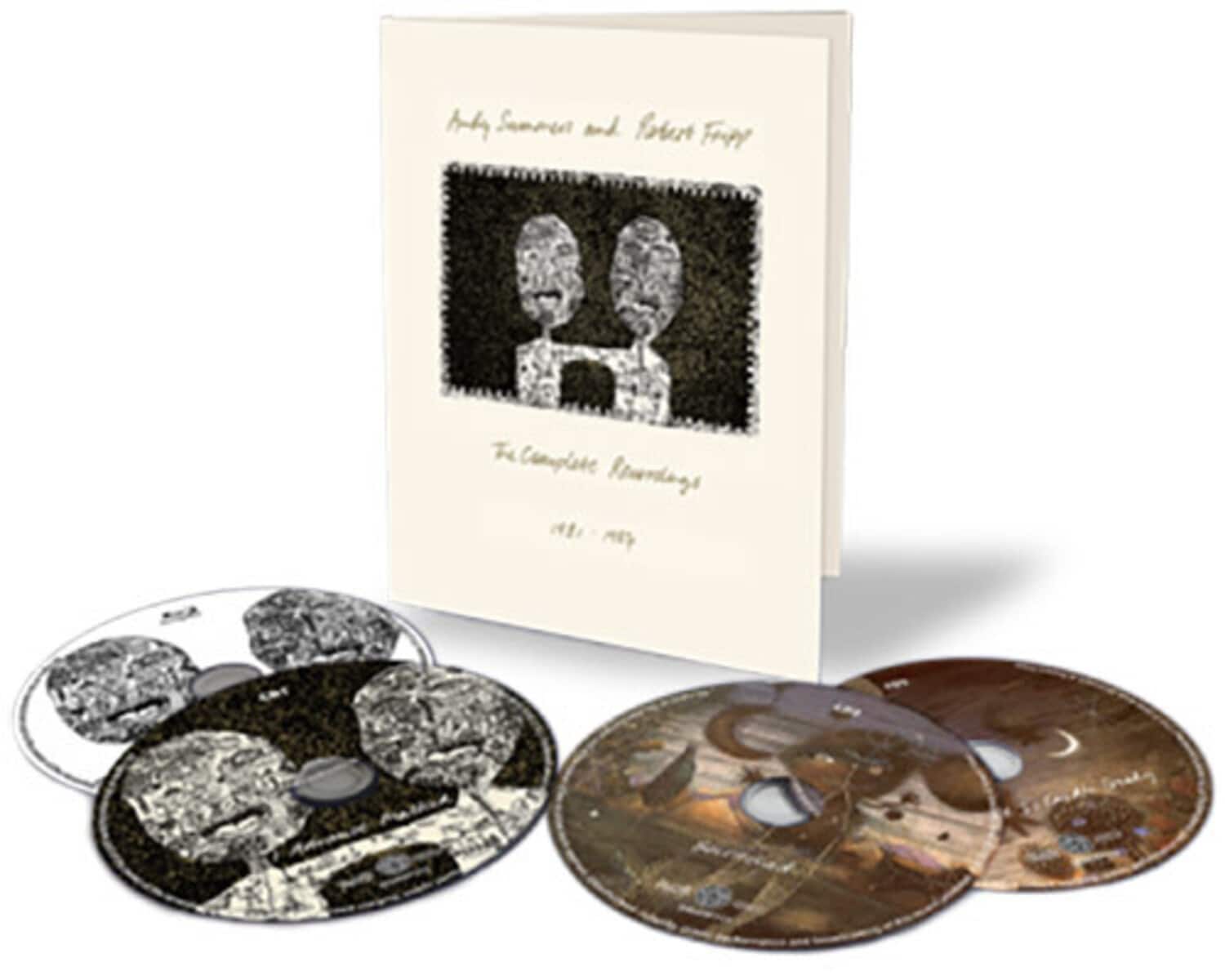 Andy Summers - Complete Recordings 1981-1984 - 3CD + Blu-Ray Audio Box Set with 10-panel Book  - COMPACT DISCS