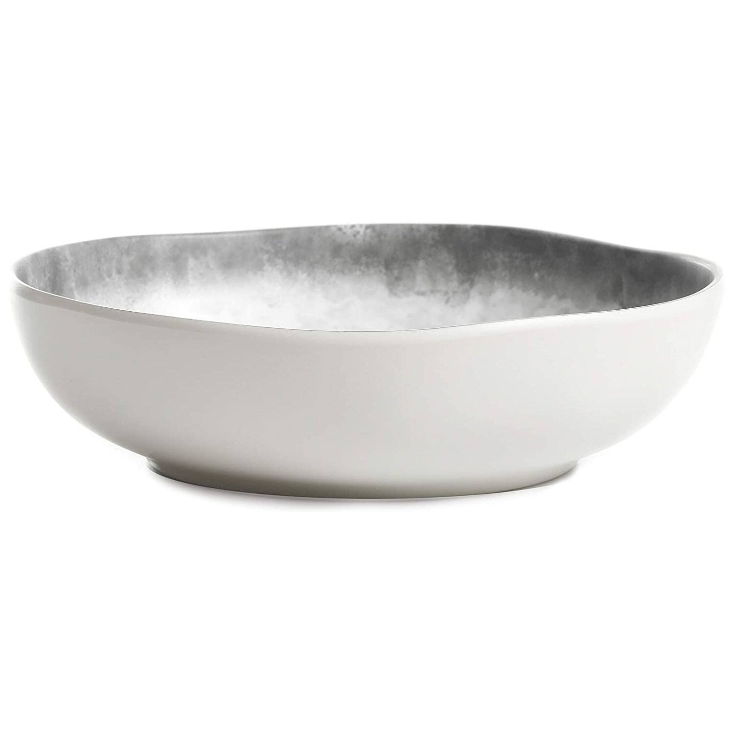 Alt View 10. Gibson - Gibson Home Granite 16 Piece Round Melamine Plate, Bowl, & Cup Dinnerware Set - Marble.