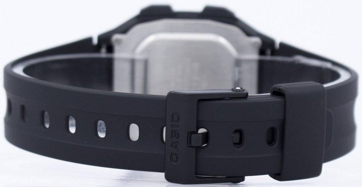 Alt View 2. Casio - Digital 5 Alarms Dual Time Illuminator F-201WA-1ADF F201WA-1ADF Men's Watch - Black.