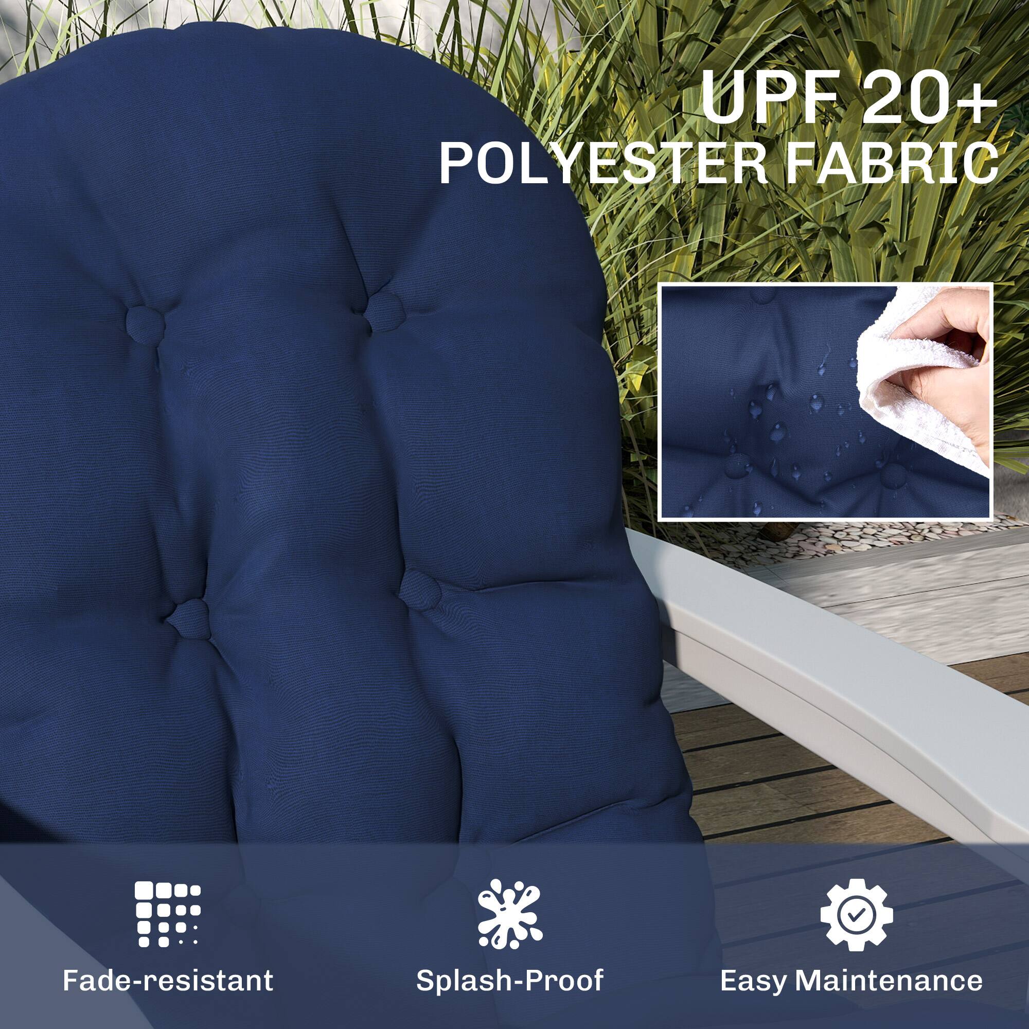 UPF 20+ POLYESTER FABRIC
Fade-resistant
Splash-Proof
Easy Maintenance