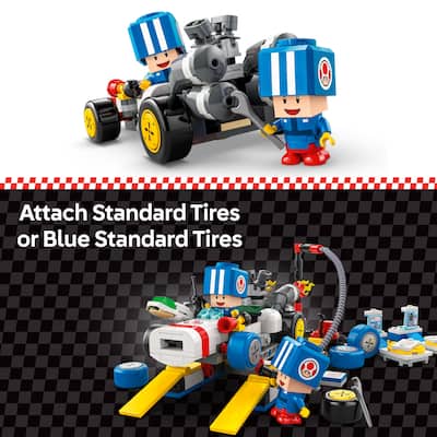 LEGO Super Mario: Mario Kart Toad's Garage Building Toy 72035 LEGO Super Mario: Mario Kart Toad's Garage Building Toy 72035