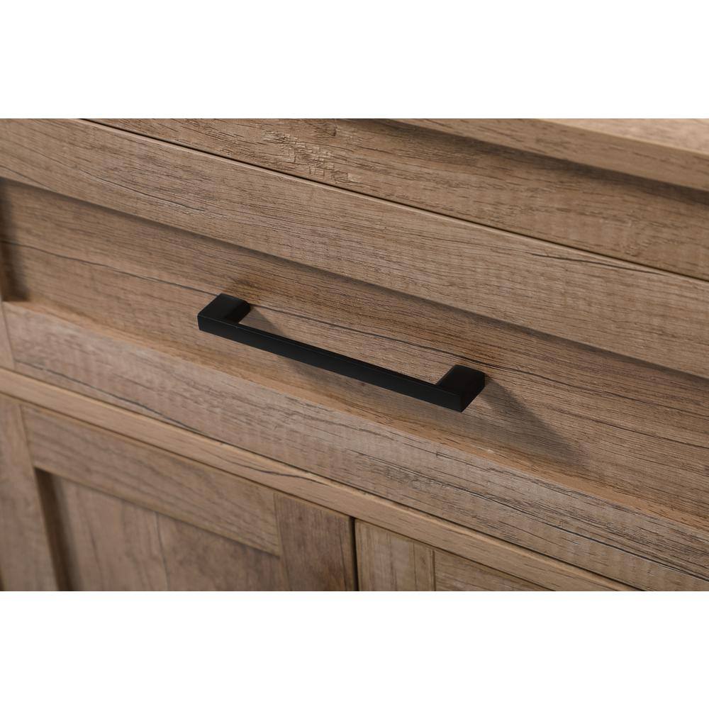 Alt View 10. Elegant Kitchen and Bath - 24 Inch Wide Bathroom Storage Freestanding Cabinet In Natural Oak - Natural Oak.