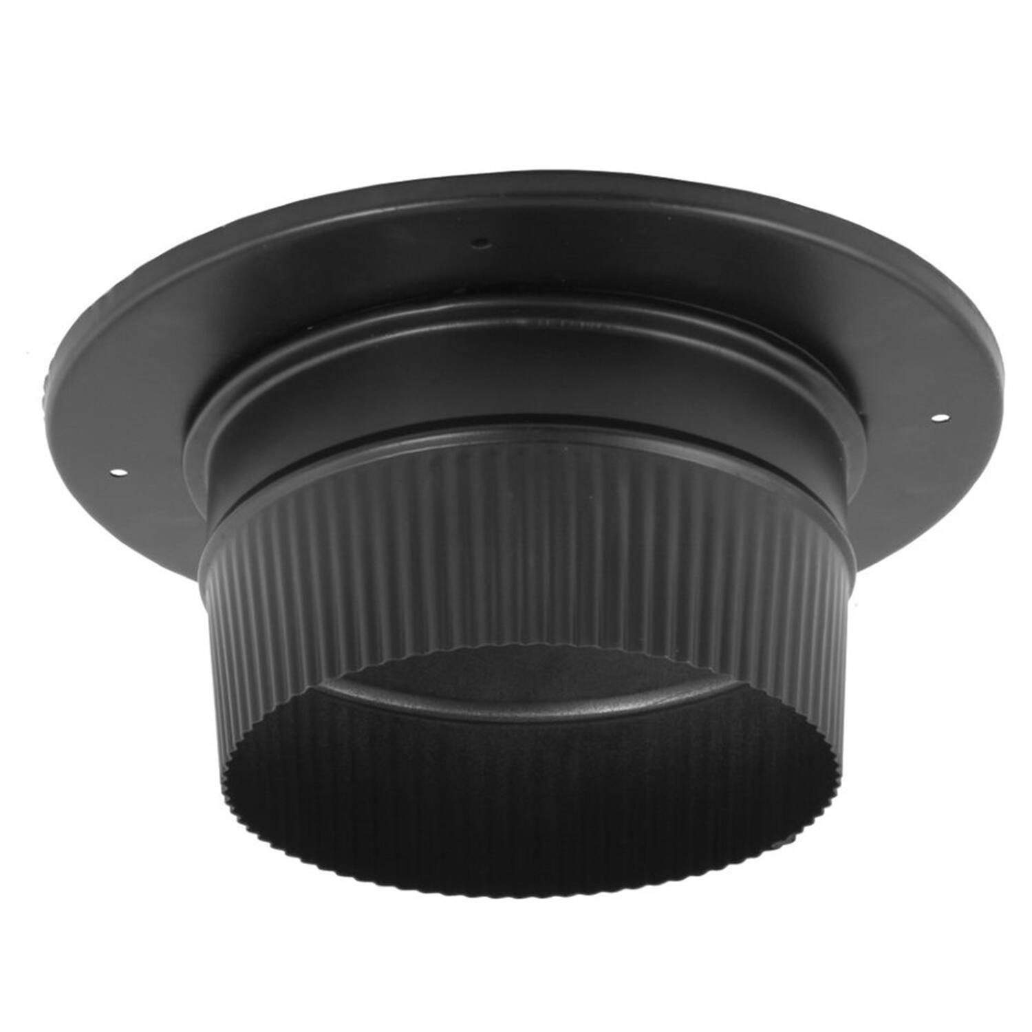 Alt View 4. DuraVent - DuraVent 6DBK-ADSL DuraBlack Snap Lock Chimney Connection Adapter, 6" Diameter.